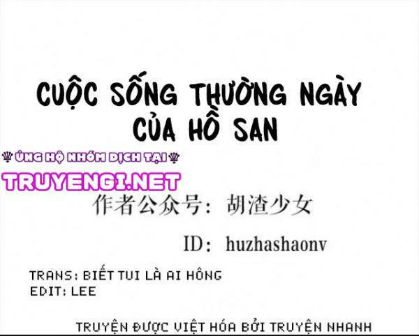 Cuộc Sống Thường Ngày Của Hồ San